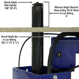 Atlas PVL10 Platinum 2-Post Lift with Extension Kit