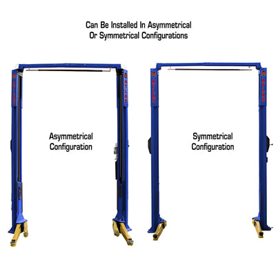 Atlas PVL10 Platinum 2-Post Lift with Extension Kit