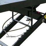 Atlas CycleLift Air-Operated Motorcycle Lift with 1,000 lb Capacity and Extended Platform (WILL CALL)