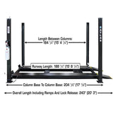 Atlas APEX9 ALI Certified 9,000 lb Capacity 4-Post Vehicle Lift
