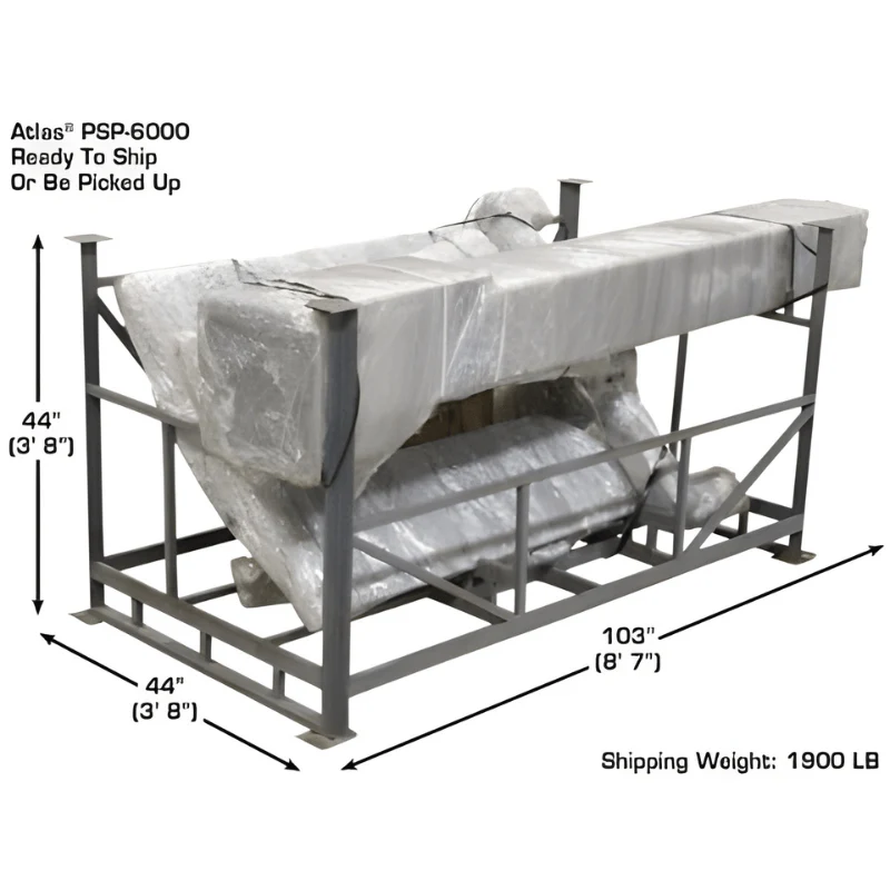 Atlas PSP-6000 Portable Single Post Lift 6,000 lb Capacity