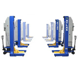 Atlas ALI Certified 66,000 lb Battery-Powered Mobile Column Lift System