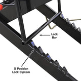Atlas ACL XLT Air-Operated Motorcycle and ATV Lift with Side Extensions and 1,000 lb Capacity