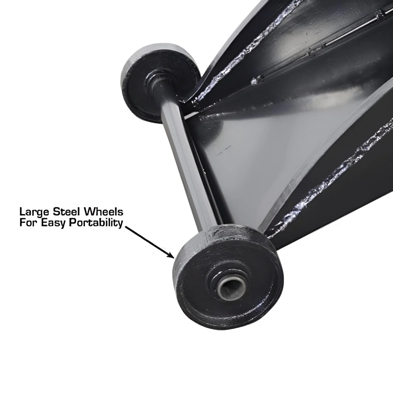 Atlas ACL Air-Operated Motorcycle Lift with Roller Plate and 1,000 lb Capacity
