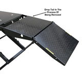 Atlas CycleLift Air-Operated Motorcycle Lift with 1,000 lb Capacity and Extended Platform (WILL CALL)