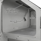 Atlas SBC420 Sandblast Cabinet with Integrated Vacuum System