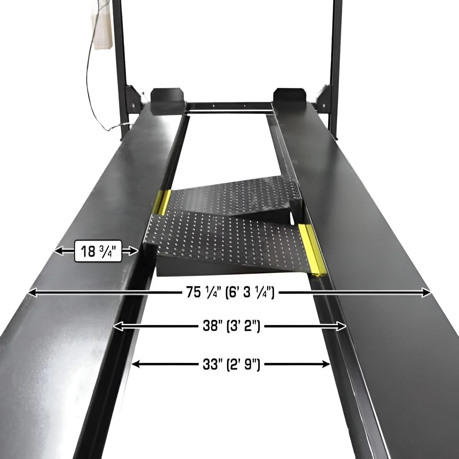 Atlas APEX 8 ALI Certified 8,000 lb 4-Post Lift – Heavy-Duty Garage Storage Lift