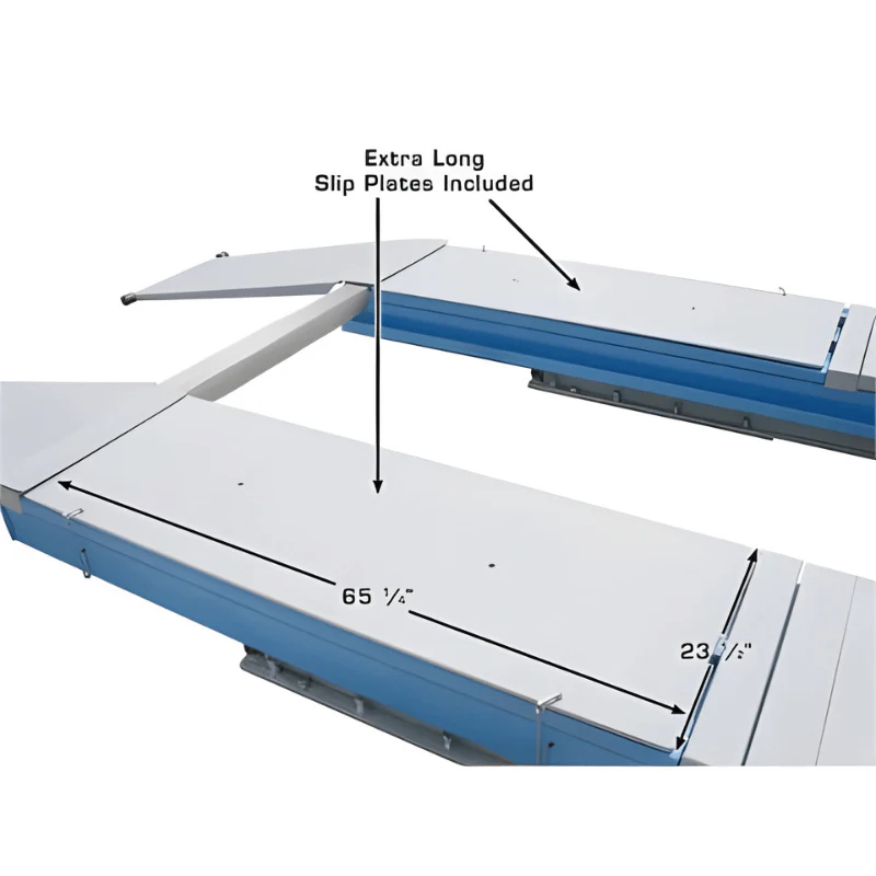 Atlas 12AWFSL 12,000 lb Alignment Scissor Lift with Wheels-Free System