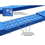 Atlas 414A 14,000 lb 4-Post Alignment Lift with RJ8 Rolling Jacks Combo