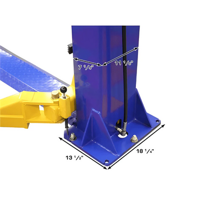 Atlas 9KBPX 9,000 lb Baseplate 2-Post Vehicle Lift