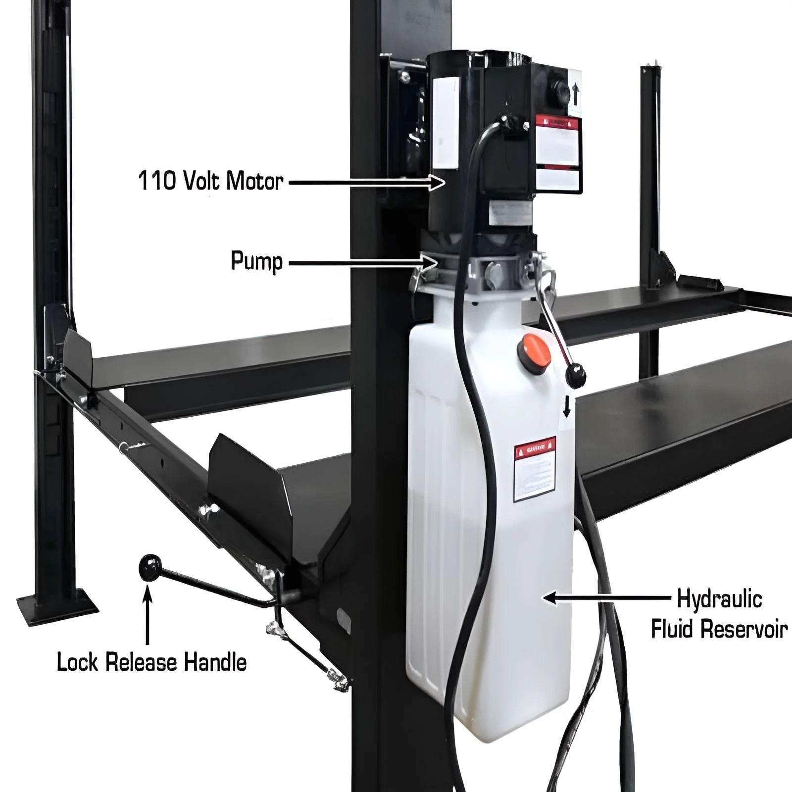 Atlas ALI Certified APEX8 4-Post Lift with Pro-Floor Storage System Combo