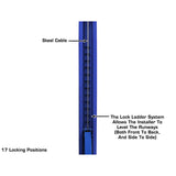 Atlas Platinum 14,000 lb ALI Certified 4-Post Alignment Lift – Commercial Grade