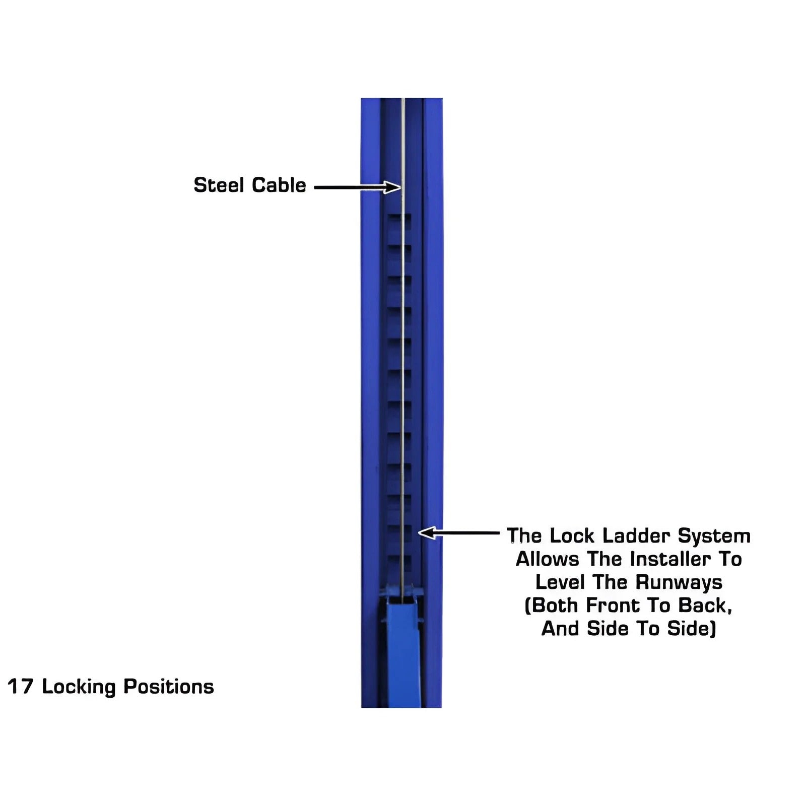 Atlas Platinum 14,000 lb ALI Certified 4-Post Alignment Lift – Commercial Grade