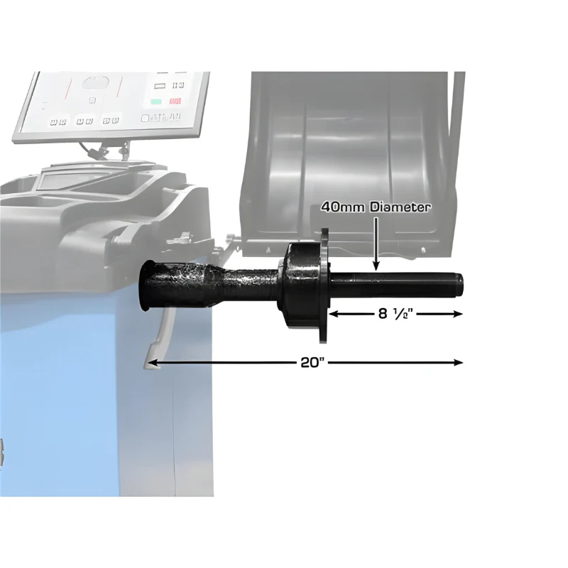 Atlas WB49-2 Premium 2D Computer Wheel Balancer – Auto Data Entry & High-Precision Balancing
