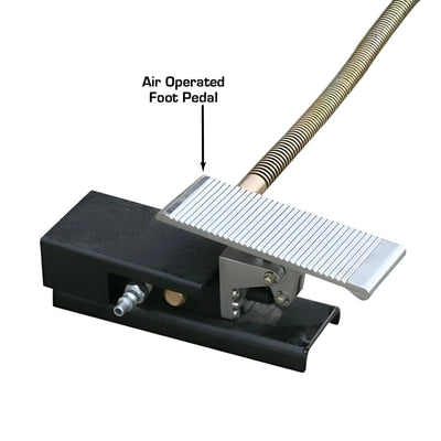 Atlas CycleLift Air-Operated Motorcycle Lift with 1,000 lb Capacity and Extended Platform (WILL CALL)