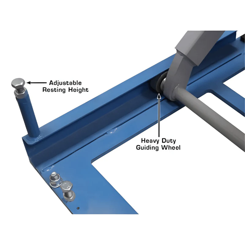 Atlas FM9SL In-Ground Full-Rise Scissor Lift with 9,000 lb Capacity and Flush-Mount Design