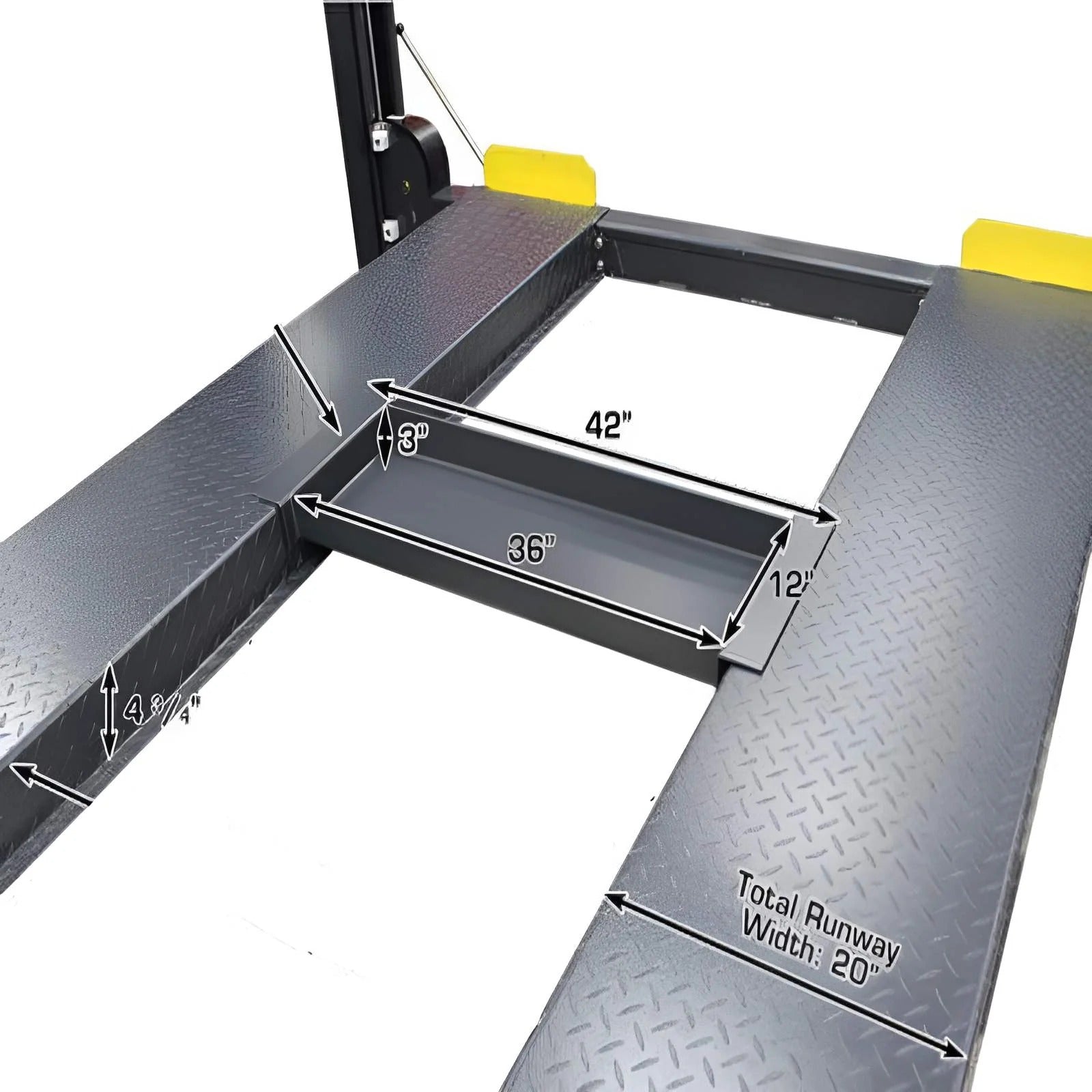 Atlas 408SL Premium 4-Post Lift with Pro-Floor Combo