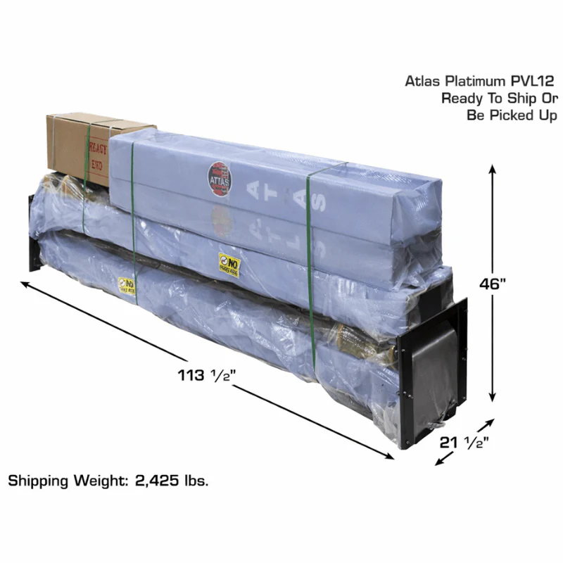 Atlas PVL12 ALI Certified 12,000 lb Overhead 2-Post Lift
