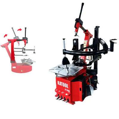 Katool KT-T850 Tilt-Back Tire Changer with Assist Arm for 14"-28" Rims