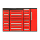 Chery Industrial 7ft Garage Storage Cabinet (35 Drawers & 1 Cabinet) - WW000212