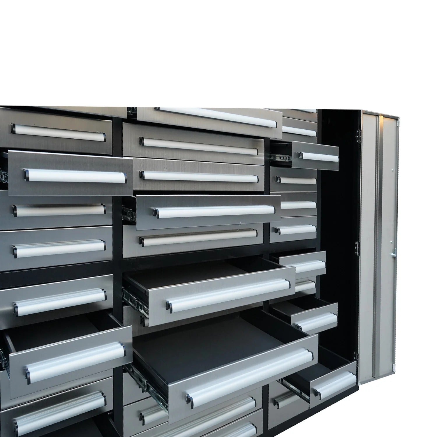 Chery Industrial 7ft Garage Storage Cabinet (35 Drawers & 1 Cabinet) - WW000212