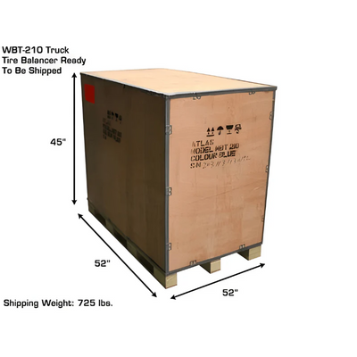 Atlas WBT-210 Heavy-Duty Truck Wheel Balancer – Commercial Grade Spin Balancer