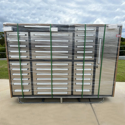 Chery Industrial 7ft Garage Storage Cabinet (35 Drawers & 1 Cabinet) - WW000212