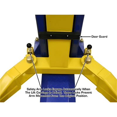 Atlas 9KBPX 9,000 lb Baseplate 2-Post Vehicle Lift