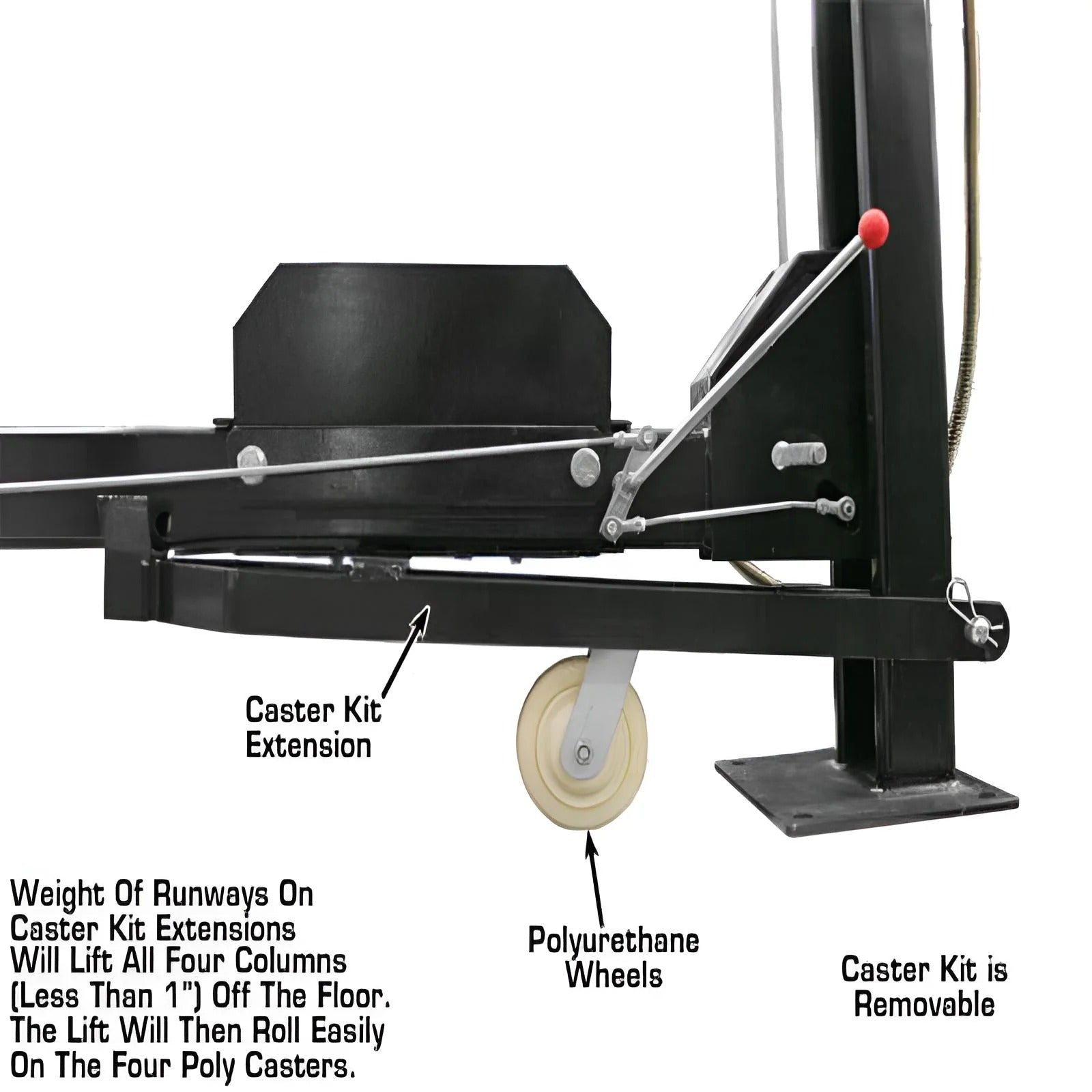 Atlas PRO8000EXT 4-Post Lift with Pro-Floor Garage Storage System Combo