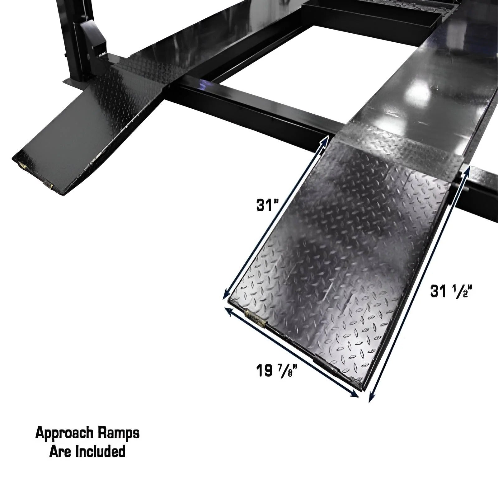 Atlas PRO9000 4-Post Vehicle Lift with RJ6 Rolling Bridge Jacks Combo