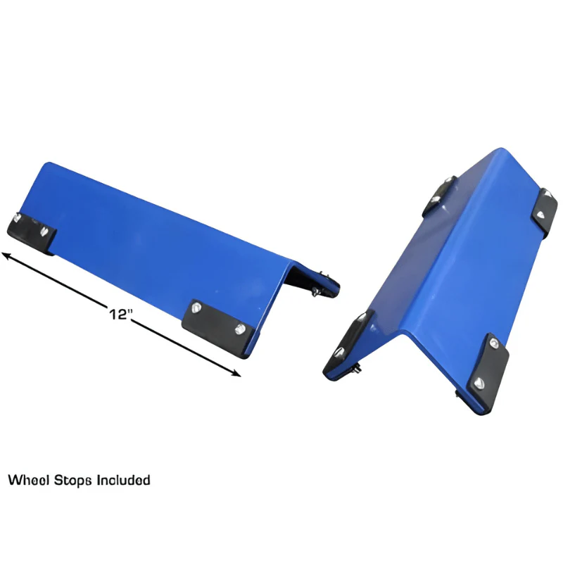 Atlas Platinum PVL14 ALI Certified 14000 lb 4-Post Lift Combo with RJ7000 Rolling Jacks