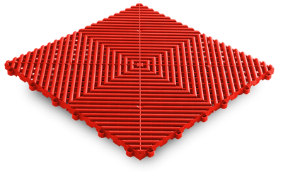 Swisstrax Pro Series Tile Garage Flooring Ribtrax 6 Tile Pack - Standard Colors