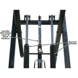 Atlas 6MR Portable Mid-Rise Scissor Lift 6,000 lb Capacity