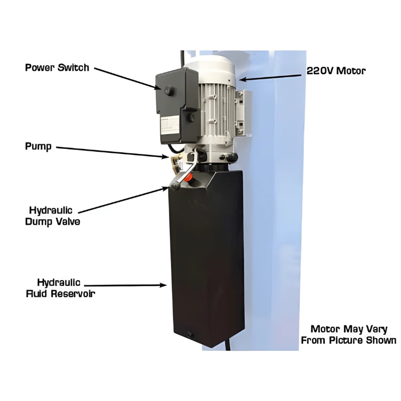 Atlas 412A 12,000 lb 4-Post Alignment Lift with RJ6 Rolling Jacks Combo