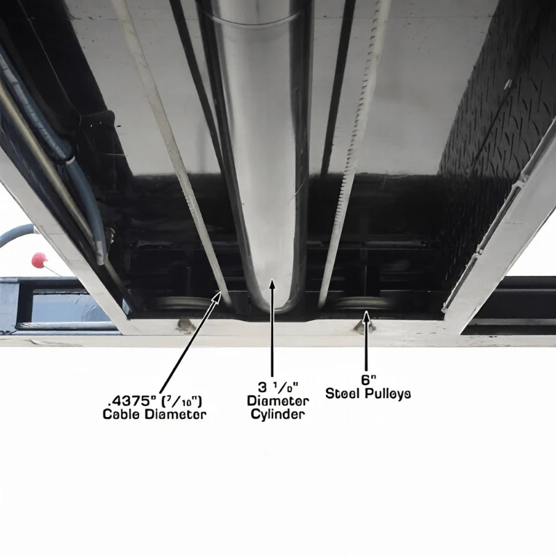 Atlas PRO9000 9,000 lb Capacity  4-Post Garage Vehicle Lift