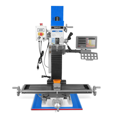 MechMaxx 8x33 Industrial Benchtop Mill Drill Machine with DRO, Model VM32LD