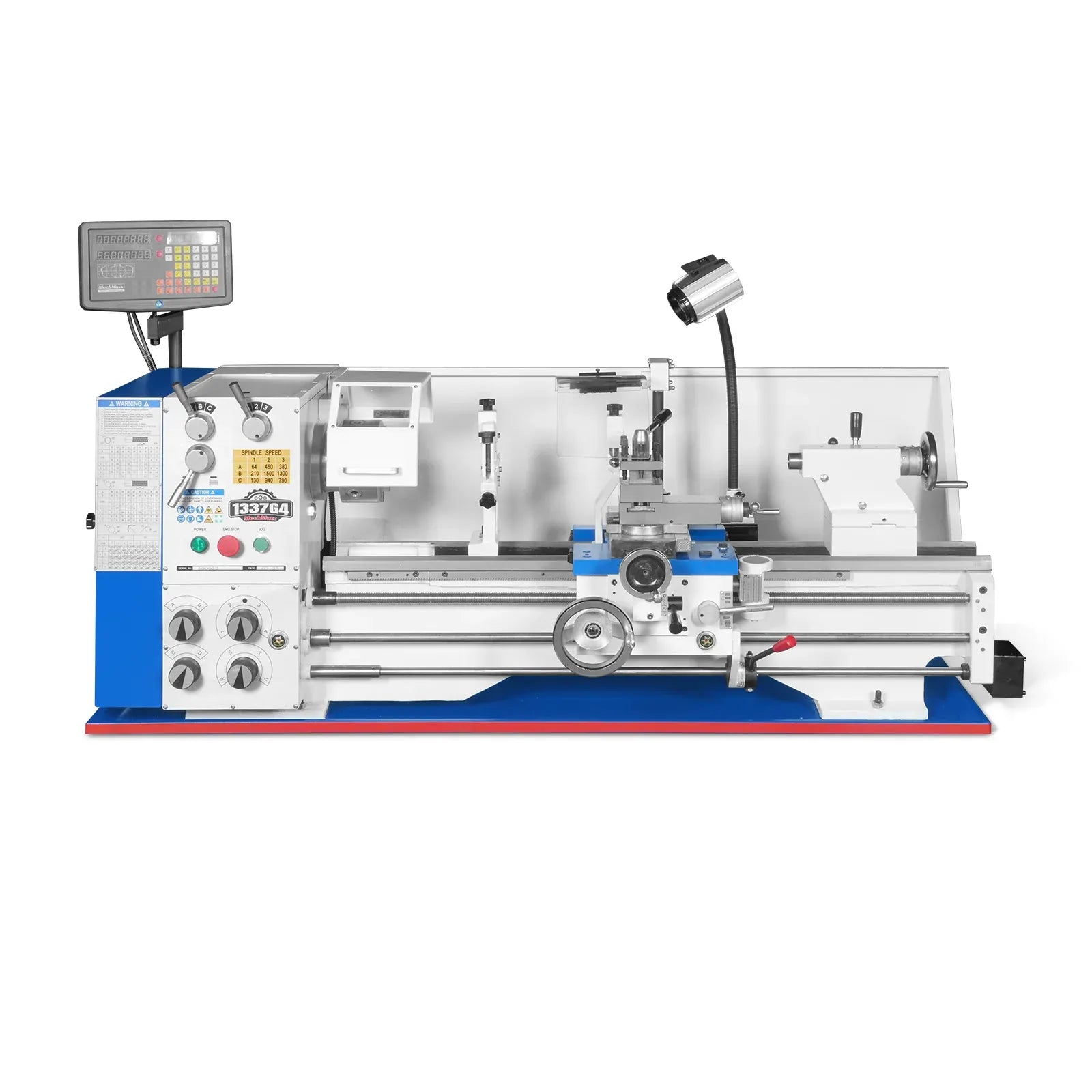 MechMaxx 13x37 Heavy Duty Metal Lathe Machine, Model 1337G4
