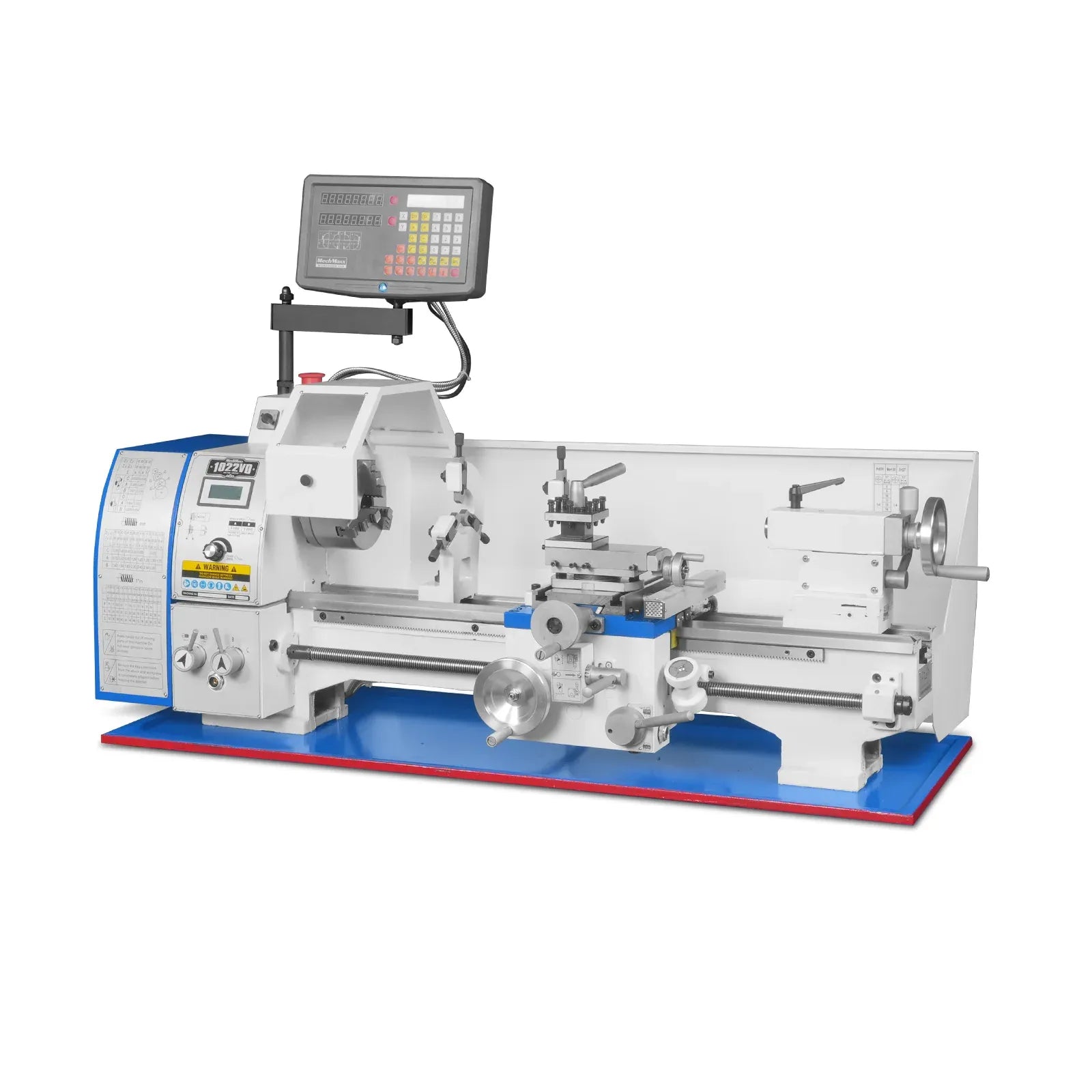 MechMaxx 10x22 Industrial Metal Lathe Machine with DRO, Model 1022VD