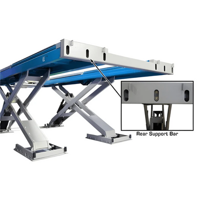 Atlas 12ASL 12,000 lb Scissor Alignment Lift with Turntables and Slip Plates