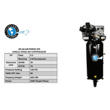 Atlas Air Force AF5 5HP Air Compressor with 60-Gallon Tank