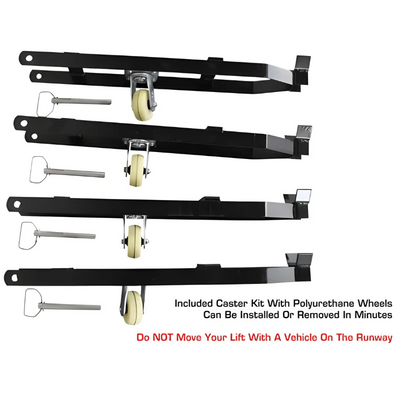 Atlas APEX 8 ALI Certified 8,000 lb 4-Post Lift – Heavy-Duty Garage Storage Lift