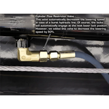 Atlas PRO8000EXT-L 8,000 lb 4-Post Lift with Dual RJ35 Sliding Bridge Jacks Combo