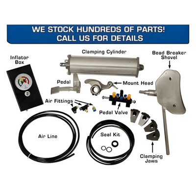 Atlas TC229DAA Rim Clamp Tire Changer with Dual Assist Arms – Commercial Grade