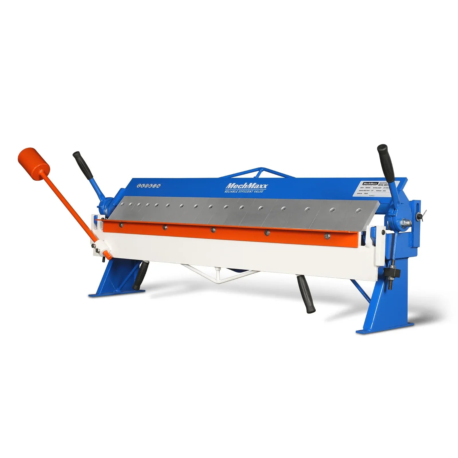 MechMaxx 48" Manual Pan and Box Brake with 16 Gauge Capacity, Model 500301