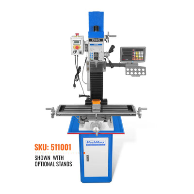 MechMaxx 8x33 Industrial Benchtop Mill Drill Machine with DRO, Model VM32LD