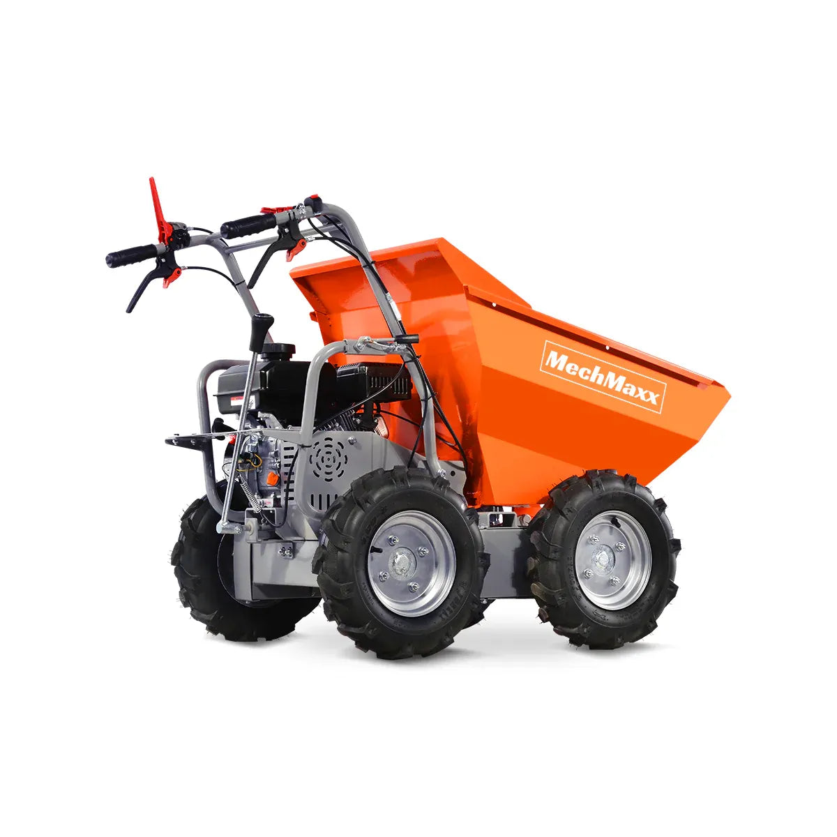 MechMaxx 660 lb Capacity 7HP Gas Powered Wheelbarrow Mini Dumper with 3F+1R Gearbox, Model T30