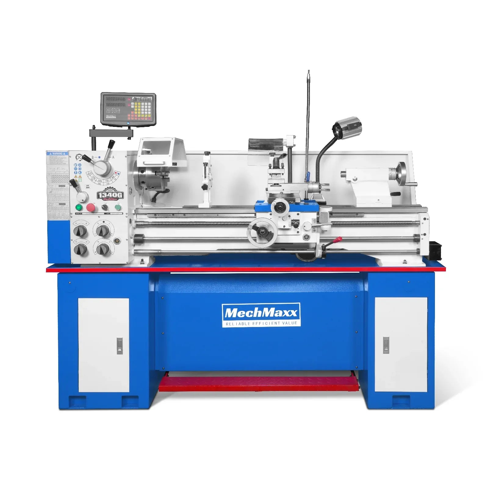 MechMaxx 13x40 Industrial Heavy Duty Metal Lathe, Model 1340G