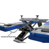 Atlas 12ASL 12,000 lb Scissor Alignment Lift with Turntables and Slip Plates