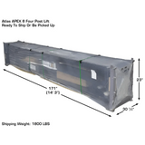 Atlas APEX 8 ALI Certified 8,000 lb 4-Post Lift – Heavy-Duty Garage Storage Lift