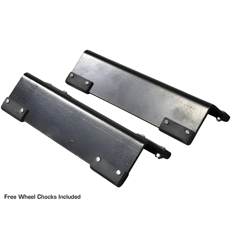 Atlas APEX9 ALI Certified 9,000 lb 4-Post Car Lift with RJ6 Rolling Bridge Jacks Combo